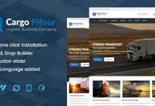 Photo of [Download-S2] Pifour v2.3 - Logistic and Transportation WordPress Theme