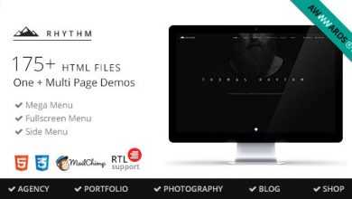 Photo of [Download-S2] Rhythm v2.9.6 - Multipurpose One/Multi Page Template