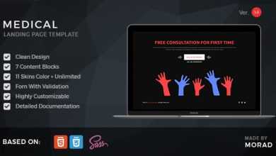 Photo of [Download-S2] Medical - HTML Landing Page