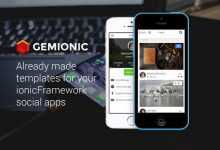Photo of [Download-S2] Gemionic - Creativemarket Ionic Social app theme
