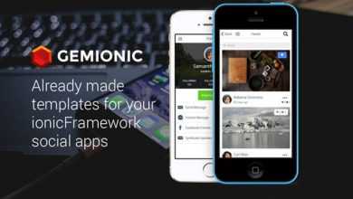 Photo of [Download-S2] Gemionic - Creativemarket Ionic Social app theme