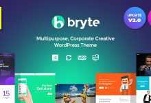 Photo of [Download-S2] Bryte v1.0.0 - Multipurpose Creative & Business WordPress Theme