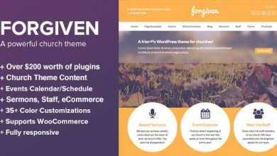Photo of [Download-S2] Forgiven - A Powerful WordPress Theme for Churches