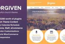 Photo of [Download-S2] Forgiven v1.4.3 - A Powerful WordPress Theme for Churches