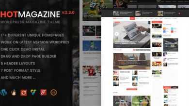 Photo of [Download-S2] Hotmagazine v2.2.0 - News & Magazine WordPress Theme