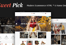 Photo of [Download-S2] Sweet Pick | Modern E-commerce HTML Template