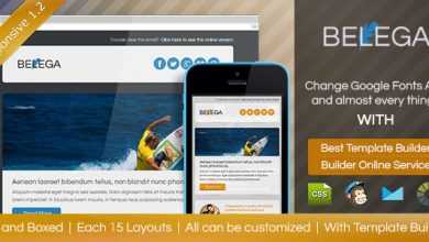 Photo of [Download-S2] BELEGA - Flat Responsive Email With Template Builder