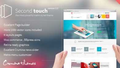 Photo of [Download-S2] Second Touch - Themeforest Powerful metro styled theme