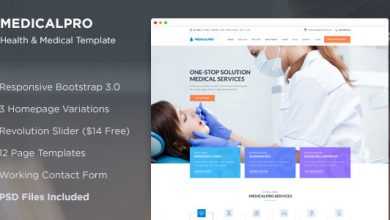 Photo of [Download-S2] MedicalPRO - Health and Medical HTML Template