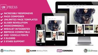 Photo of [Download-S2] unPress Magazine - Elegant & Minimalistic - Woocommerce