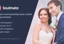 Photo of [Download-S2] Soulmate - Responsive Bootstrap 3 Wedding Template