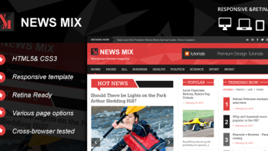 Photo of [Download-S2] News Mix Responsive HTML 5 Website Template
