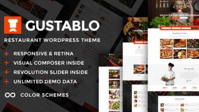 Photo of [Download-S2] Gustablo v1.0 - Restaurant & Cafe Responsive WordPress Theme