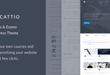 Photo of [Download-S2] Educattio v1.0.1 - Courses & Exams WordPress Theme