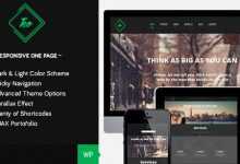Photo of [Download-S2] Teo - Responsive Parallax Single Page Theme