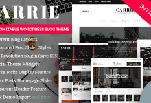 Photo of [Download-S2] Carrie - Personal & Magazine Responsive Clean Blog Theme