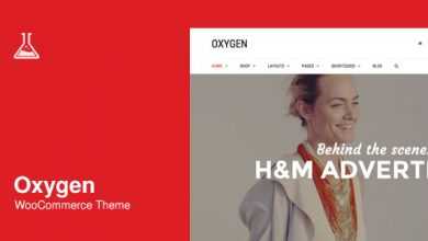 Photo of [Download-S2] Oxygen v1.8.2 - WooCommerce WordPress Theme