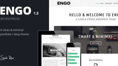 Photo of [Download-S2] Engo v1.3 - Smart & Minimal Wordpress Theme