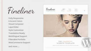 Photo of [Download-S2] Fineliner v1.5.0 - Responsive Portfolio WordPress Theme