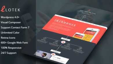 Photo of [Download-S2] Lotek - Modern App Landing Page Wordpress Theme