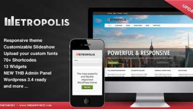 Photo of [Download-S2] Metropolis v1.1.8 - Themeforest Responsive WordPress Theme