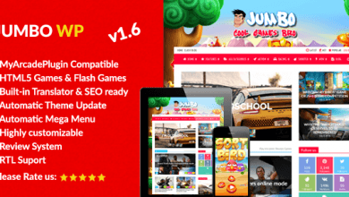 Photo of [Download-S2] Jumbo v1.6 - WordPress Magazine & Arcade Theme