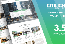 Photo of [Download-S2] CitiLights v3.5.5 - Real Estate WordPress Theme