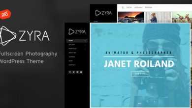 Photo of [Download-S2] Zyra v2.3 - Fullscreen Photography Theme