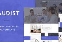 Photo of [Download-S2] Audist - Modern Portfolio HTML5 Template
