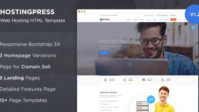 Photo of [Download-S2] HostingPress v1.2.1 - Web Hosting HTML Template