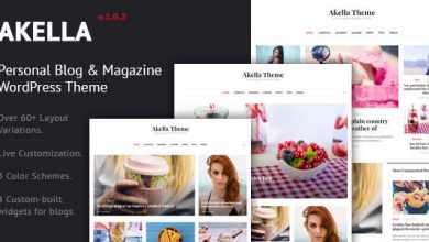 Photo of [Download-S2] Akella v1.0.2 - Personal Blog & Magazine WordPress Theme
