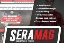 Photo of [Download-S2] SeraMag v1.0.3 - profesional magazine WordPress theme