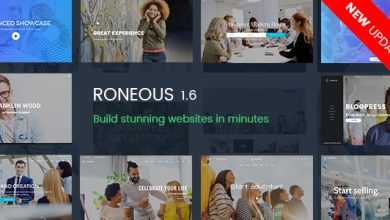 Photo of [Download-S2] Roneous v1.6.1 - Creative Multi-Purpose WordPress Theme