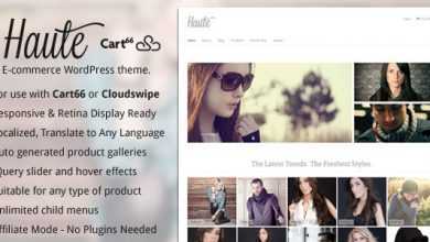 Photo of [Download-S2] Haute - Themeforest Ecommerce WordPress Theme for Cart66