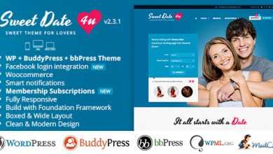 Photo of [Download-S2] Sweet Date v2.3 - More than a Wordpress Dating Theme