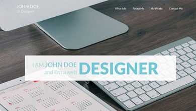 Photo of [Download-S2] DesignR One Page Persional Portfolio