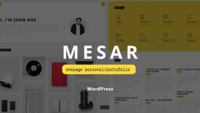 Photo of [Download-S2] Mesar - Onepage Personal/Portofolio WordPress Theme
