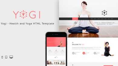 Photo of [Download-S2] Yogi - Health Beauty & Yoga HTML Template
