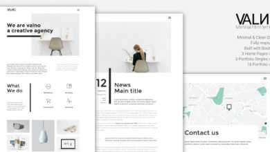 Photo of [Download-S2] Valno v1.1.1 - Minimal Creative Multi page Portfolio Template