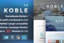 Photo of [Download-S2] Koble - Themeforest Responsive Email Template