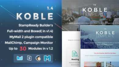 Photo of [Download-S2] Koble - Themeforest Responsive Email Template