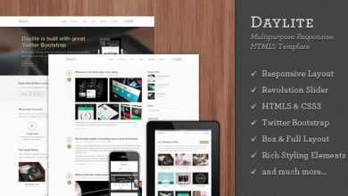Photo of [Download-S2] Daylite - Multipurpose Responsive HTML5 Template