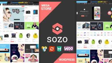 Photo of [Download-S2] SOZO v1.0 - Full Screen Mega Shop Theme