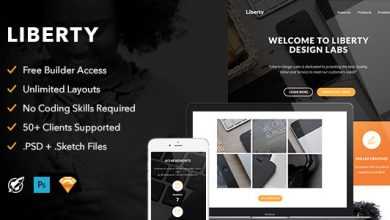 Photo of [Download-S2] Liberty v1.0 - Responsive Email + Themebuilder Access