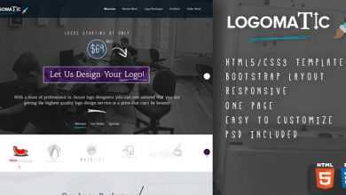 Photo of [Download-S2] Logomatic - One Page HTML Template