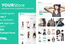 Photo of [Download-S2] YourStore - HTML eCommerce template