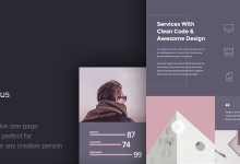 Photo of [Download-S2] Bacchus v1.3 - One Page HTML Template