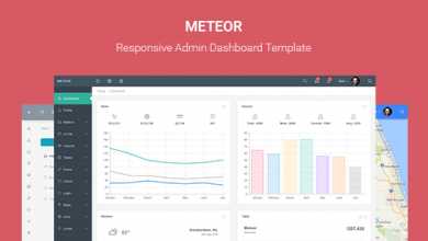 Photo of [Download-S2] Meteor - Responsive Admin Dashboard Template