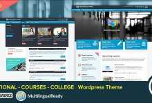 Photo of [Download-S2] EDU v1.8 - Educational, Courses, College WP Theme