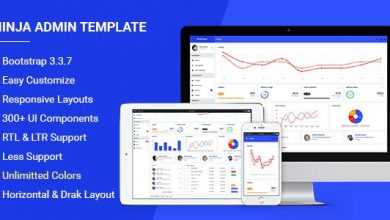 Photo of [Download-S2] Ninja v2.0 - Responsive Admin Dashboard Template